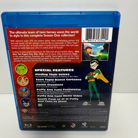 Teen Titans Blu Ray The Complete First Season DVD - Picture 2 of 4